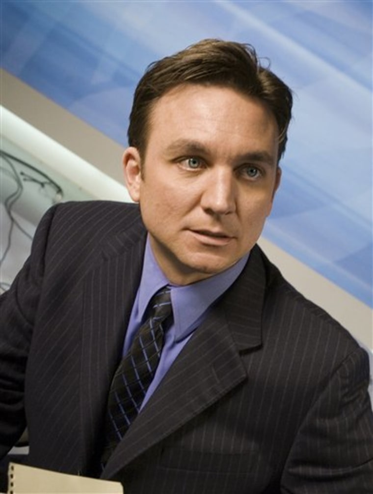 Josh Rushing of Al-Jazeera English is shown in Washington, D.C., one of just three markets in the United States that airs the network.